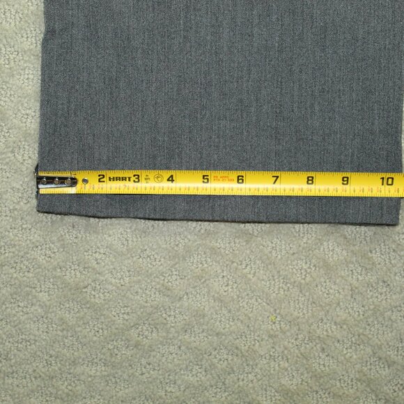 Loft Curvy Women's 10 Grey Dress Pants - Picture 3 of 9